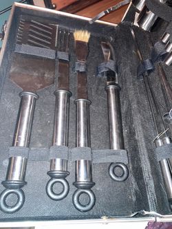 Full barbecue grilling set