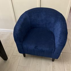 Dark Blue Chair 