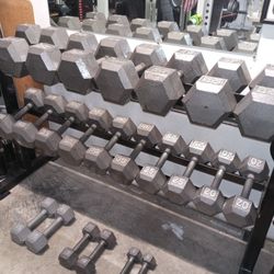 Dumbbells + Rack