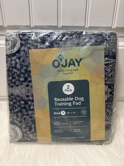 OJay Reusable Dog Training Pads 2-Pack 36x72