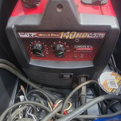 Lincoln Welder With Makita Grider