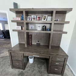 Desk With Hutch