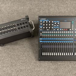 Allen And Heath Qu-16 And AB168 Stage Rack