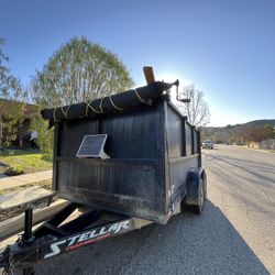 Hydraulic Lift Dump Trailer 