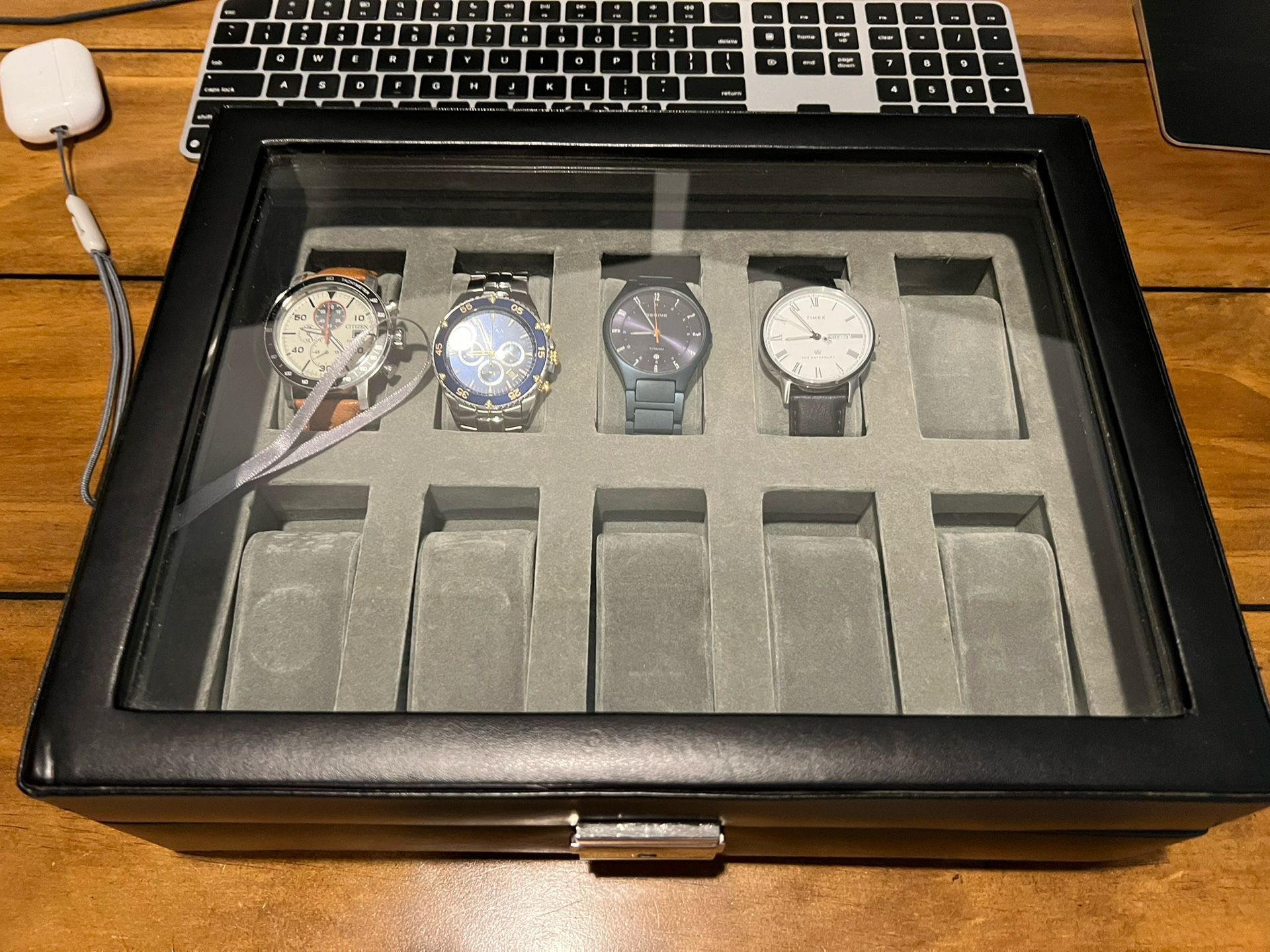 Wolf heritage 10 Watch Case