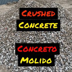 Crushed concrete Concreto Molido