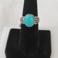 Bali Sonoran Blue Turquoise Ring