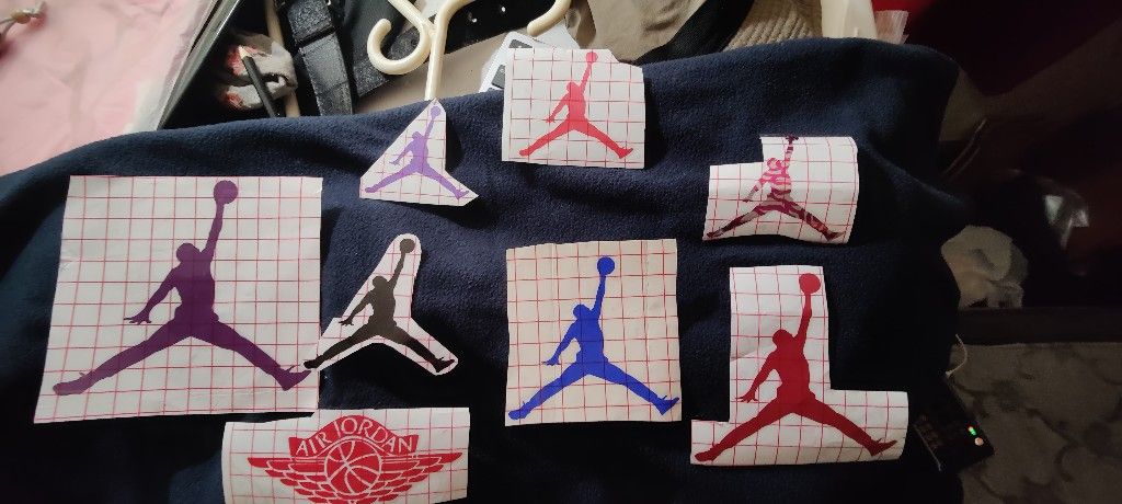 10 Pack Premium JordanVinyl Decal for Car Truck, Computer, Anywhere! Premium 6 Year Outdoor Vinyl