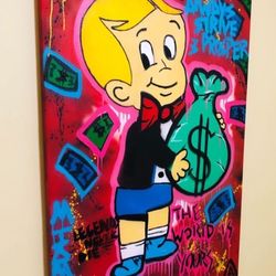 Richie Rich Custom Painting 1 Of 2 