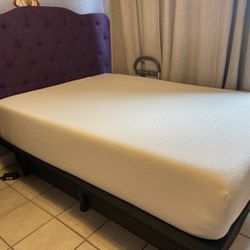 Full Size Bed With Adjustable Bed Frame