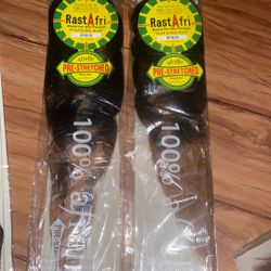 RastAfi silk Hair Pre-Stretched ColorBT1B/30