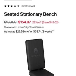 Shoulder Press Bench