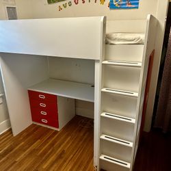 IKEA SMASTAD LOFT BED