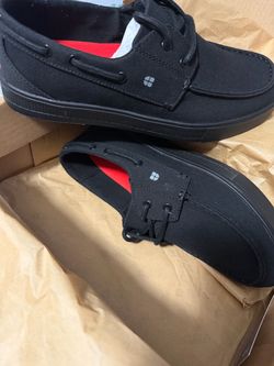 Black shoes for screws