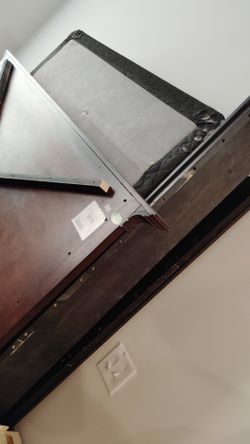 Queen bed frame with full size box spring