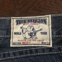 True Religion Ricky 34 Jeans