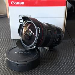 Canon 8-15mm Fisheye w/ Metabones E mount Adaptor