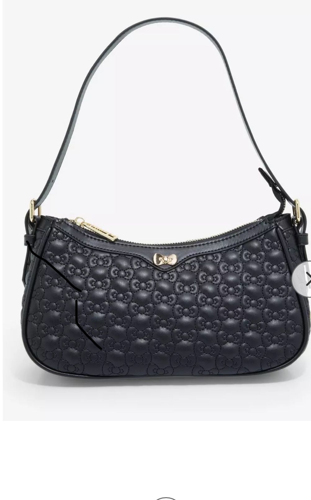 Sanrio Hello Kitty Quilted Bows Shoulder Bag - BoxLunch Exclusive