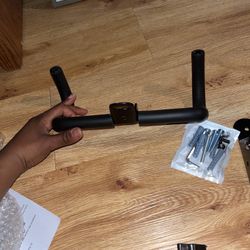 Wall Mounted Pull Up Bar Home Gym Exercise Bar w/ Hardware