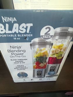 Ninja blast portable blender 2 pack