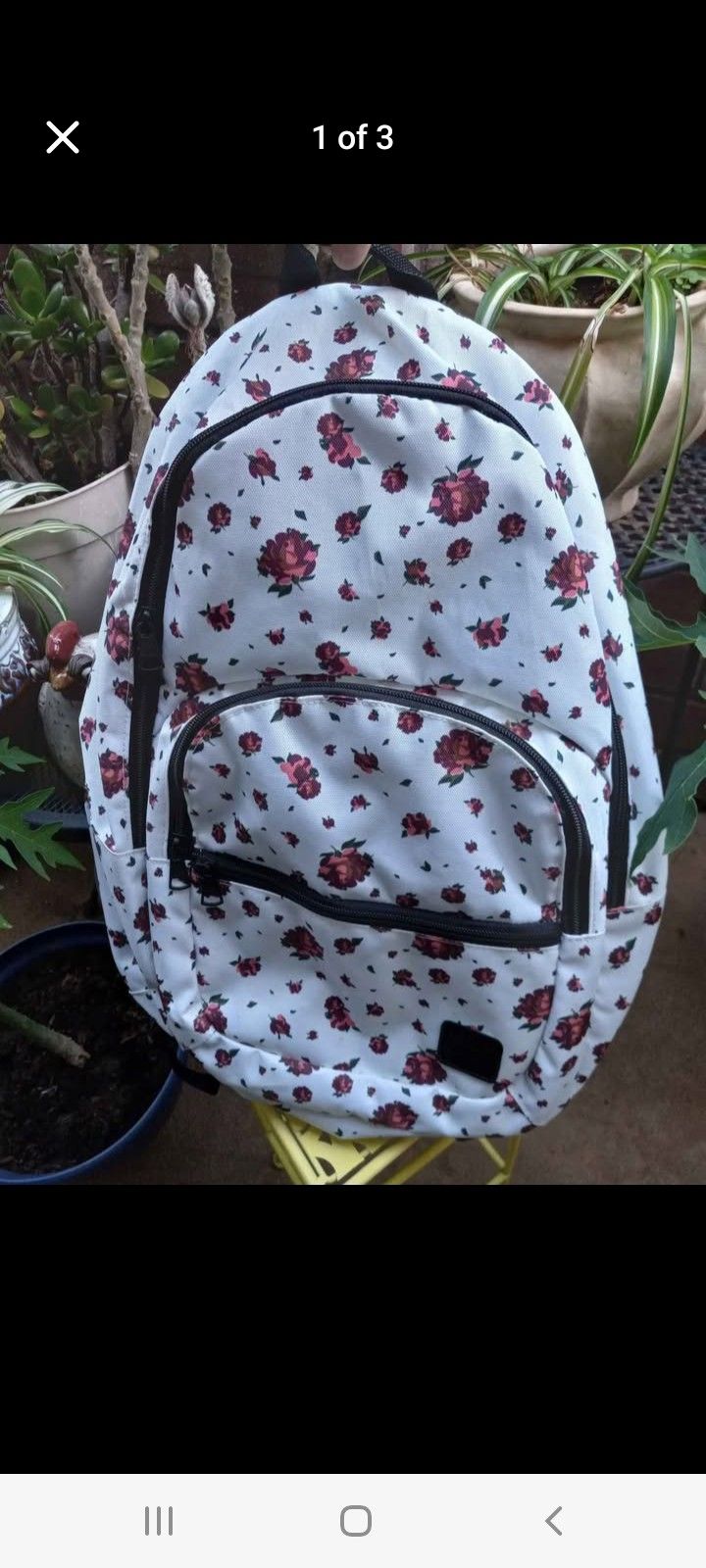 Women's Backpack ( Van's) New
