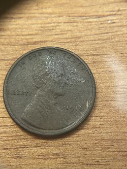 EF 1916 S Wheat Penny