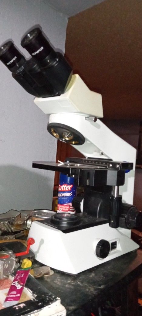 Olympus Cx-21 FS1 Phase 4 Objective Microscope