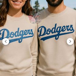 Matching Dodgers Sweatshirts 