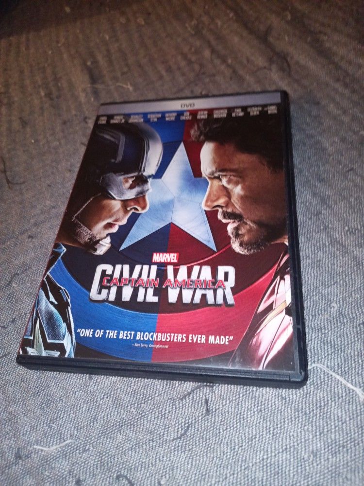 Captain America Civil War DVD