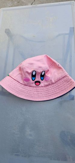 Kirby bucket hat pink