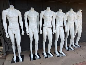 Male mannequins full body
