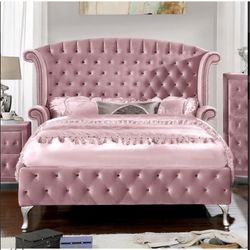 Frame Queen Pink Velvet, New Especial Price