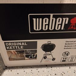 Brand New Weber Original Kettle Charcoal Grill