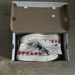 Converse x COMME des GARCONS PLAY Chuck 70 Hi Top 'Multi Heart’