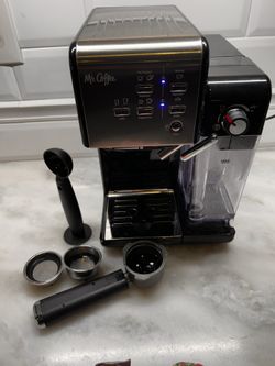 Mr. Coffee One-Touch Espresso and Cappuccino Machine