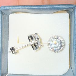 Diamond Moissanite Earrings