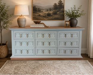 SOFT SAGE GREEN DRESSER