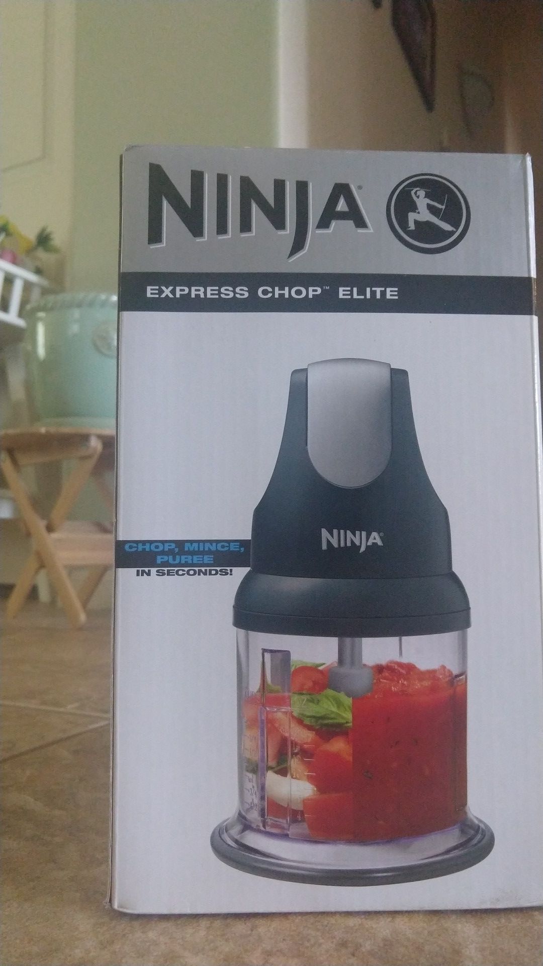 New Ninja express chop elite blender