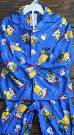 Minions Pajamas Size 4 Boys