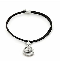 Ice Skate Pull Cord Bracelet (Alex & Ani)