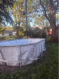 Coleman Above Ground Pool 16' x 10' x 42