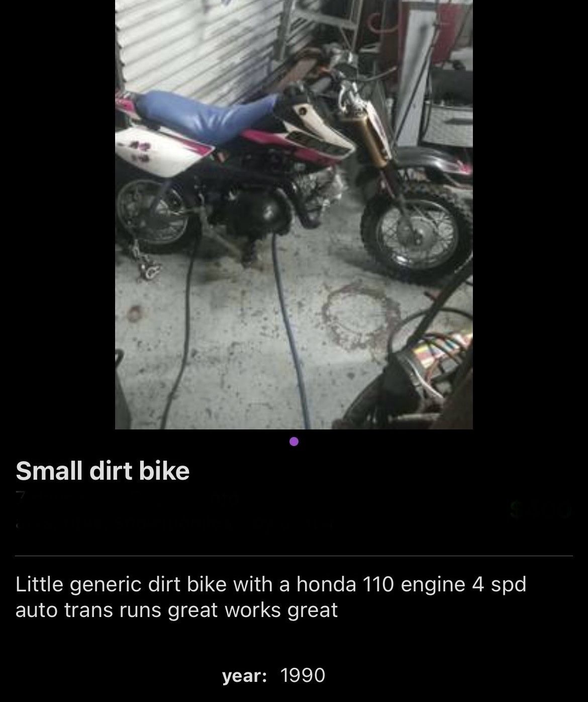 Mini Dirt Bike