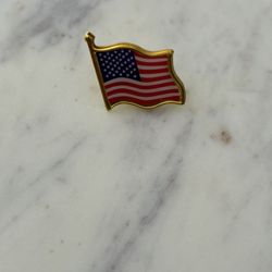 American Flag PIN Hat Lapel USA Tie Tac Enamel United Patriotic
