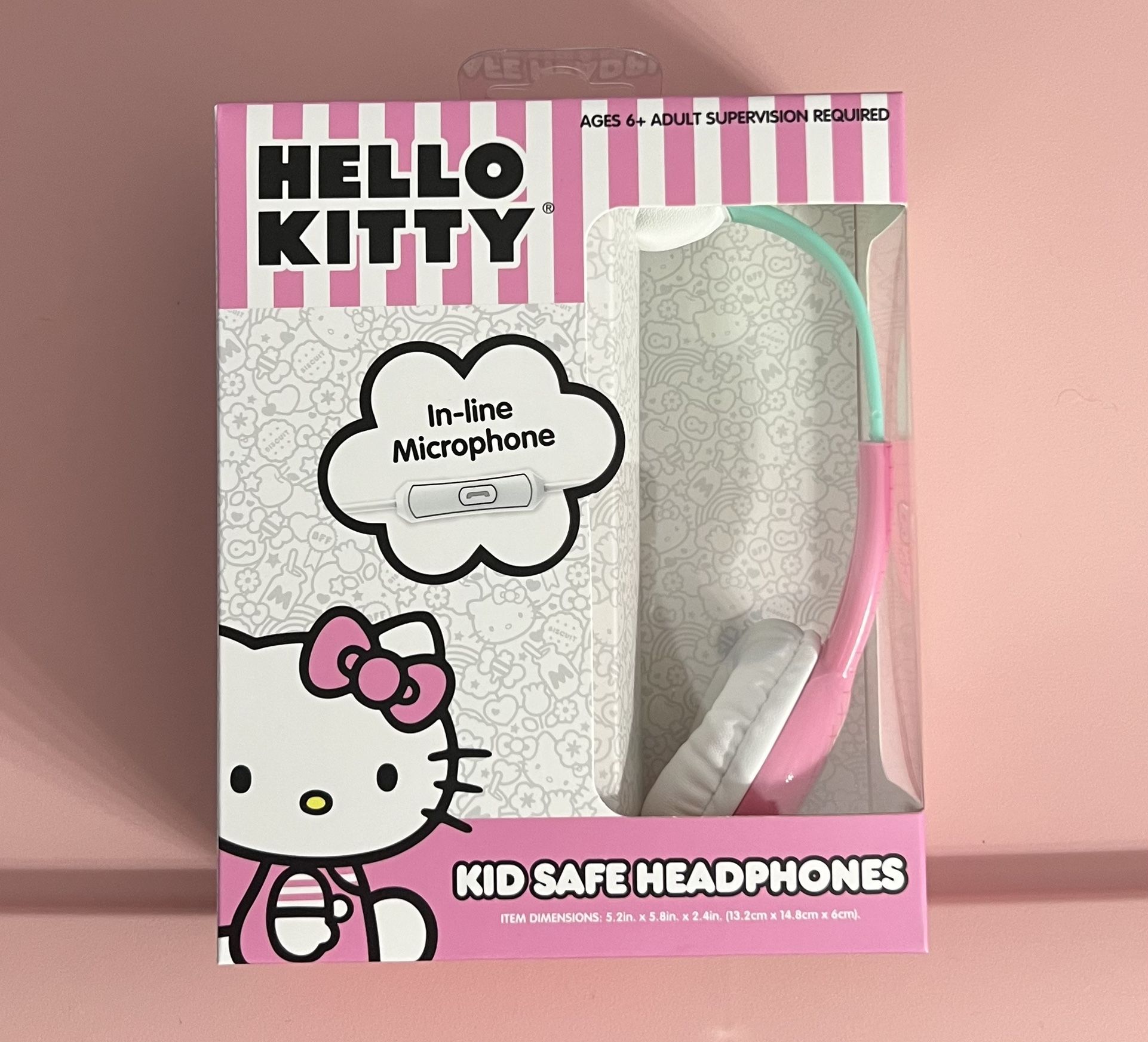 Hello Kitty Kid Safe Headphones 