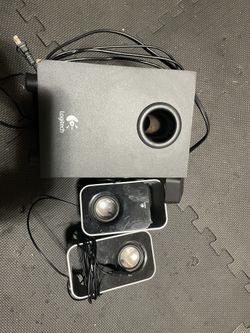 Logitech media speaker with subwoofer