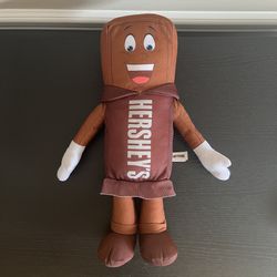 Toy Factory Hershey Park Plush Chocolate Candy Bar Stuffed Toy Licensed 14 Inch
