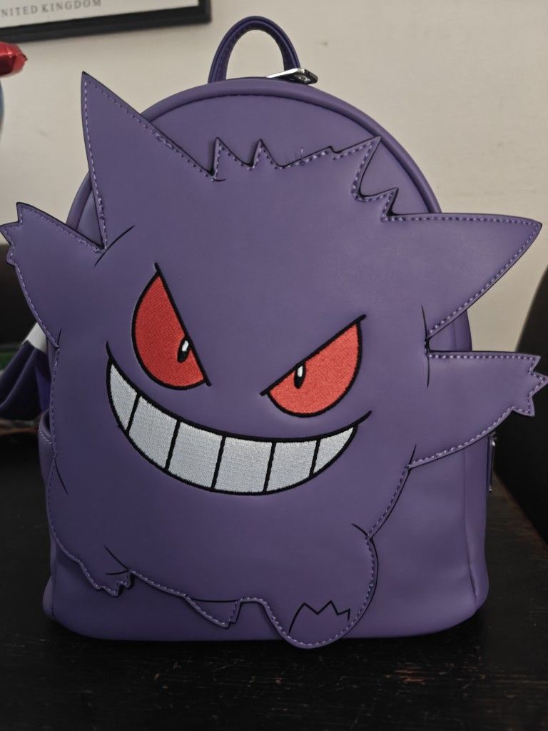 Loungefly Pokemon Gengar Running Cosplay Mini Backpack