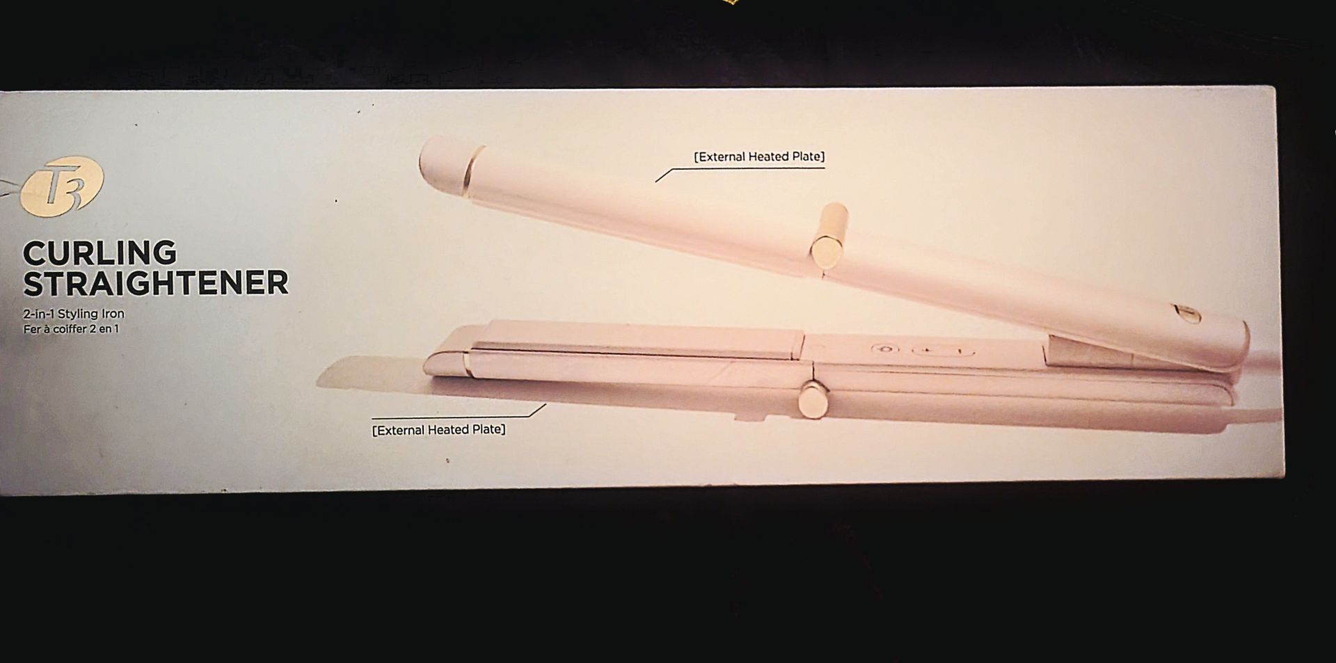 T3 curling flat iron