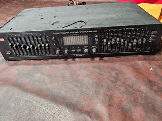 BSR EQ-3000 Stereo Frequency Equalizer and Spectrum Analyze