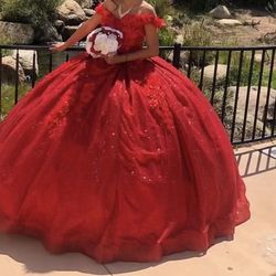 Beautiful Quinceañera Dress / Vestido Hermoso De Quinceañera 